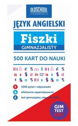 Język angielski. Fiszki gimnazjalisty. 500 kart do nauki - Ewa Fleischer - Ebook - 978-83-7892-241-4