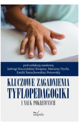 Kluczowe zagadnienia tyflopedagogiki i nauk pokrewnych - Jadwiga Kuczyńska-Kwapisz - Ebook - 978-83-8095-918-7