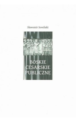 Boskie - Cesarskie - Publiczne - Sławomir Sowiński - Ebook - 978-83-7545-391-1