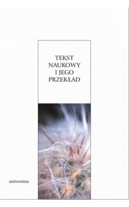 Tekst naukowy i jego przekład - Anna Duszak - Ebook - 978-83-242-2598-9