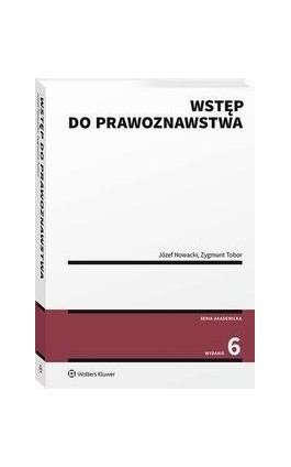 Wstęp do prawoznawstwa - Zygmunt Tobor - Ebook - 978-83-8223-497-8