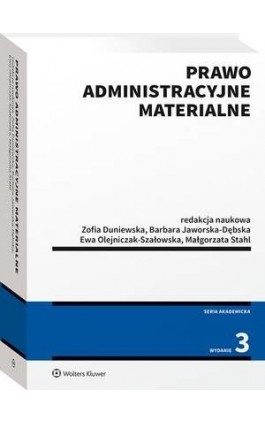 Prawo administracyjne materialne - Zofia Duniewska - Ebook - 978-83-8187-472-4