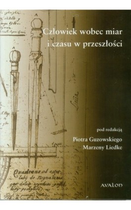 Człowiek wobec miar i czasu w przeszłości - Ebook - 978-83-7730-980-3