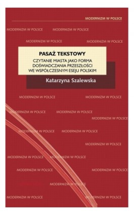 Pasaż tekstowy - Katarzyna Szalewska - Ebook - 978-83-242-1850-9