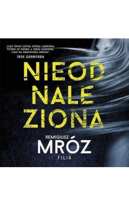 Nieodnaleziona - Remigiusz Mróz - Audiobook - 978-83-8075-435-5