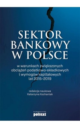 Sektor bankowy w Polsce w warunkach zwiększonych obciążeń podatkowo-składkowych i wymogów kapitałowych lat 2015-2019 - Ebook - 978-83-8175-202-2
