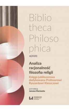 Analiza, racjonalność, filozofia religii - Ebook - 978-83-8220-035-5