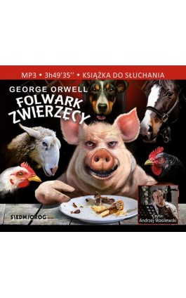 Folwark Zwierzęcy - George Orwell - Audiobook - 978-83-66837-01-0