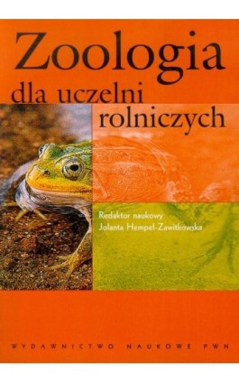 Zoologia dla uczelni rolniczych - Ebook - 978-83-01-21505-7