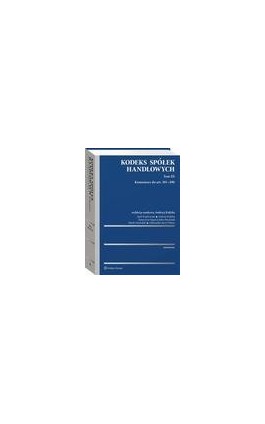 Kodeks spółek handlowych. Tom III - Andrzej Kidyba - Ebook - 978-83-8223-583-8
