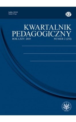 Kwartalnik Pedagogiczny 2019/2 (252) - Ebook