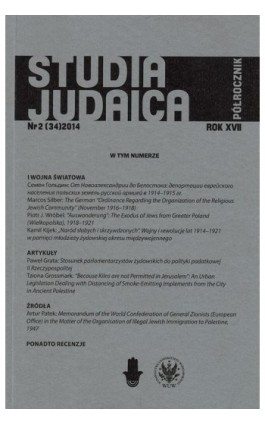 Studia Judaica 2014/2 (34) - Praca zbiorowa - Ebook