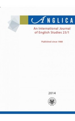 Anglica. An International Journal of English Studies 2014 23/1 - Ebook