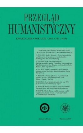 Przegląd Humanistyczny 2019/1 (464) - Ebook