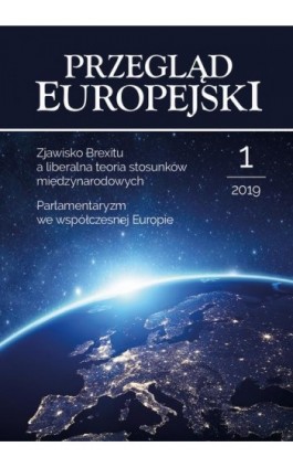 Przegląd Europejski 2019/1 - Ebook