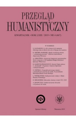 Przegląd Humanistyczny 2019/4 (467) - Ebook