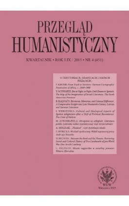 Przegląd Humanistyczny 2015/4 (451) - Ebook
