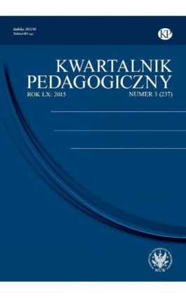 Kwartalnik Pedagogiczny 2015/3 (237) - Praca zbiorowa - Ebook