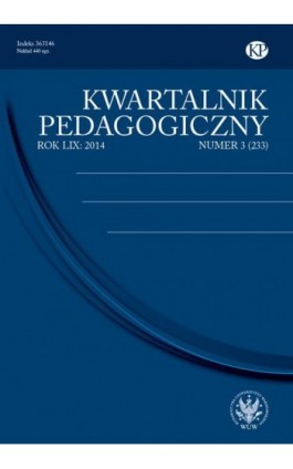 Kwartalnik Pedagogiczny 2014/3 (233) - Ebook