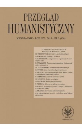 Przegląd Humanistyczny 2015/3 (450) - Ebook