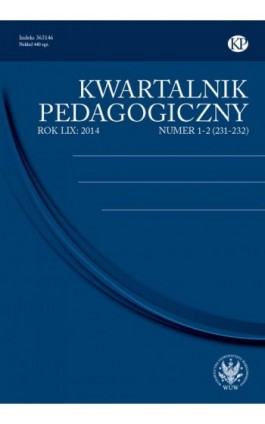 Kwartalnik Pedagogiczny 2014/1-2 (231-232) - Ebook
