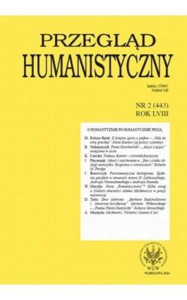 Przegląd Humanistyczny 2014/2 (443) - Ebook