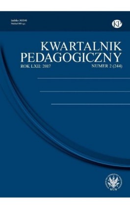 Kwartalnik Pedagogiczny 2017/2 (244) - Praca zbiorowa - Ebook