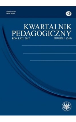 Kwartalnik Pedagogiczny 2017/1 (243) - Ebook