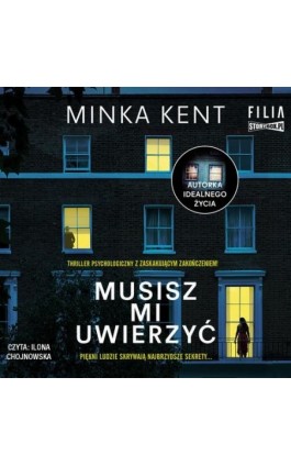 Musisz mi uwierzyć - Minka Kent - Audiobook - 978-83-8233-083-0