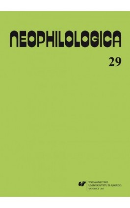 Neophilologica 2017. Vol. 29: Études sémantico-syntaxiques des langues romanes - Ebook