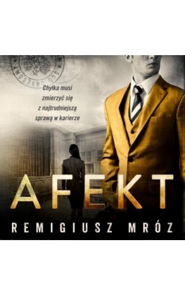 Afekt - Remigiusz Mróz - Audiobook - 9788366839083