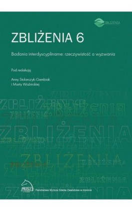 Zbliżenia 6. Badania interdyscyplinarne : rzeczywistość a wyzwania - Ebook - 978-83-66666-03-0