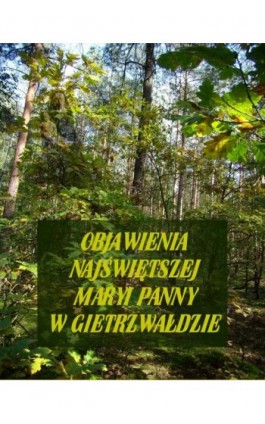 Objawienia Najświętszej Maryi Panny W Gietrzwałdzie. Ze źródeł autentycznych - Stanisław Roman - Ebook - 978-83-7950-553-1