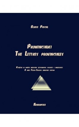 Prowincjałki. The Lettres provinciales - Blaise Pascal - Ebook - 978-83-7950-557-9