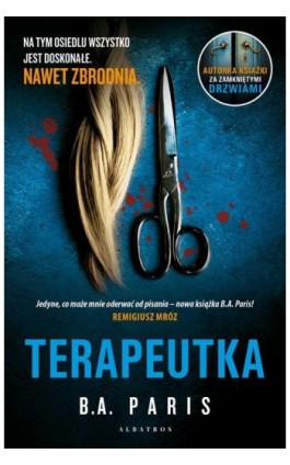 TERAPEUTKA - B.A. Paris - Ebook - 978-83-8215-519-8