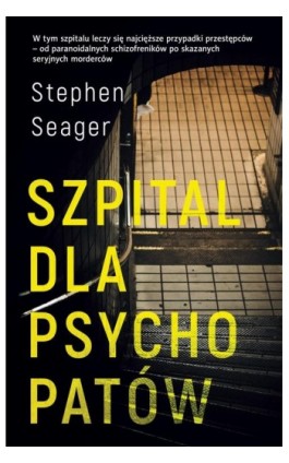 Szpital dla psychopatów - Stephen Seager - Ebook - 978-83-8195-550-8