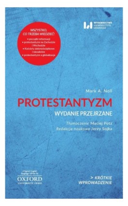 Protestantyzm Wydanie przejrzane - Mark A. Noll - Ebook - 978-83-8220-041-6