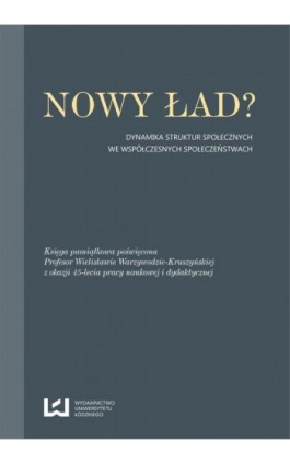 Nowy ład? - Jolanta Grotowska-Leder - Ebook - 978-83-7969-608-6