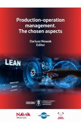 Production-operation management. The chosen aspects - Ebook - 978-83-8211-059-3