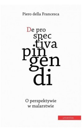 De prospectiva pingendi - Piero Della Francesca - Ebook - 978-83-242-2840-9