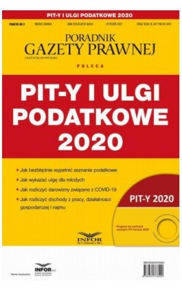 PIT-y i ulgi podatkowe 2020 - Praca zbiorowa - Ebook - 978-83-8137-849-9