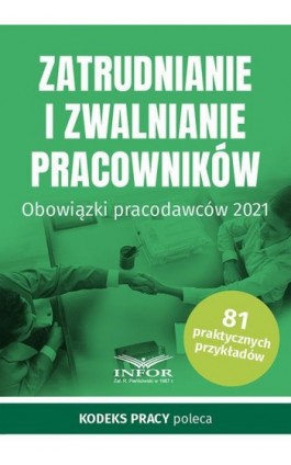 Zatrudnianie i zwalnianie pracowników - Praca zbiorowa - Ebook - 978-83-8137-898-7