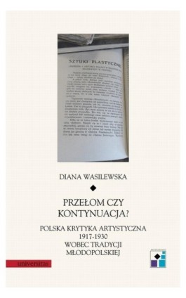 Przełom czy kontynuacja? - Diana Wasilewska - Ebook - 978-83-242-1949-0