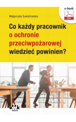 Co każdy pracownik o ochronie przeciwpożarowej wiedzieć powinien? (e-book) - Małgorzata Sulestrowska - Ebook - 978-83-7804-867-1