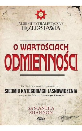 O wartościach odmienności - Samantha Shannon - Ebook - 978-83-7924-747-9