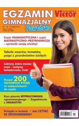 Victor Gimnazjalista 1/2016 - Ebook