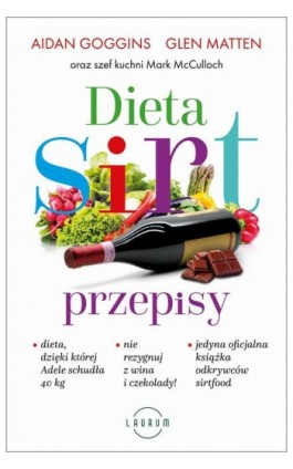 Dieta SIRT. Przepisy - Aidan Goggins - Ebook - 978-83-8231-029-0