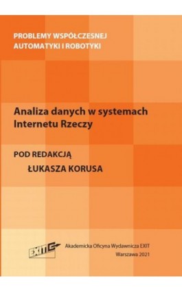 Analiza danych w systemach Internetu Rzeczy - Ebook - 978-83-7837-620-0