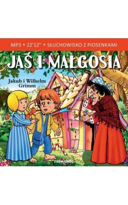 Jaś i Małgosia - J.W. Grimm - Audiobook - 978-83-8279-186-0