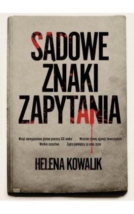 Sądowe znaki zapytania - Helena Kowalik - Ebook - 978-83-287-1875-3